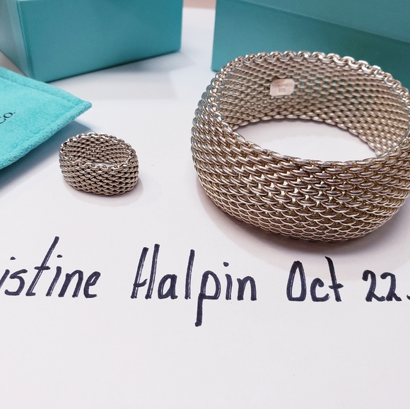 Tiffany & Co Somerset ring and bracelet - Picture 3 of 4